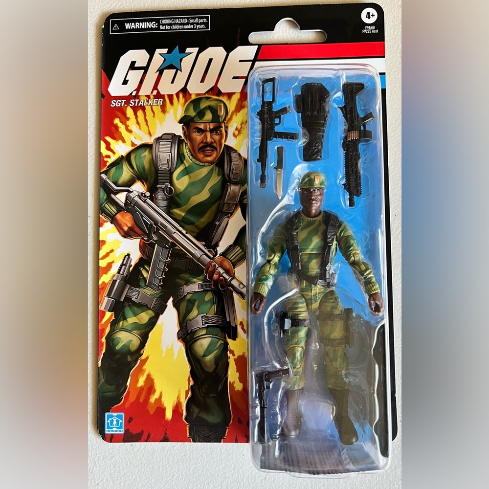 G.I. Joe Sgt. Stalker Action Figure New Sealed
